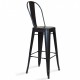 PACK 4 TABURETE BISTRO MATT HIGHBACK