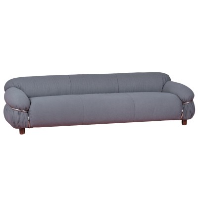 OLYMPIA 3-SITZ-SOFA, GEPOLSTERT MIT SHERPA-STOFF