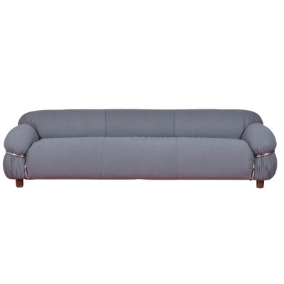 OLYMPIA 3-SITZ-SOFA, GEPOLSTERT MIT SHERPA-STOFF