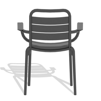 Karen plastic chair in plastic suitable for outdoors