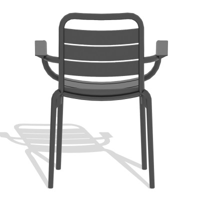 Karen plastic chair in plastic suitable for outdoors