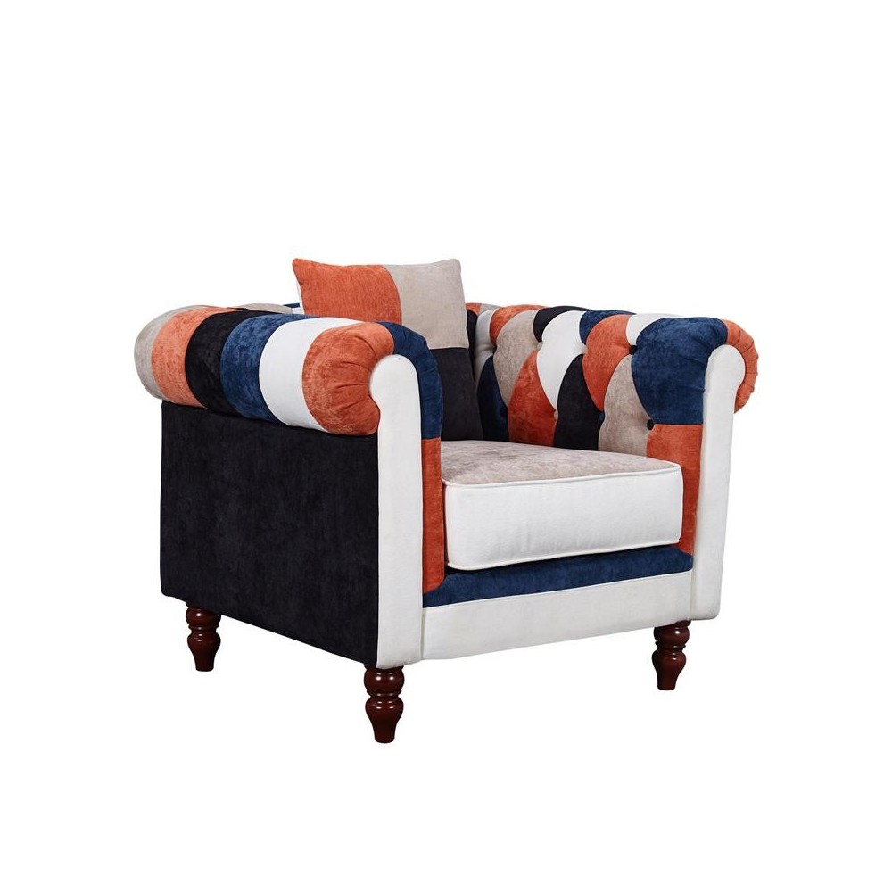 furmod Soffa Chesterfield Patchwork 1 Plaza