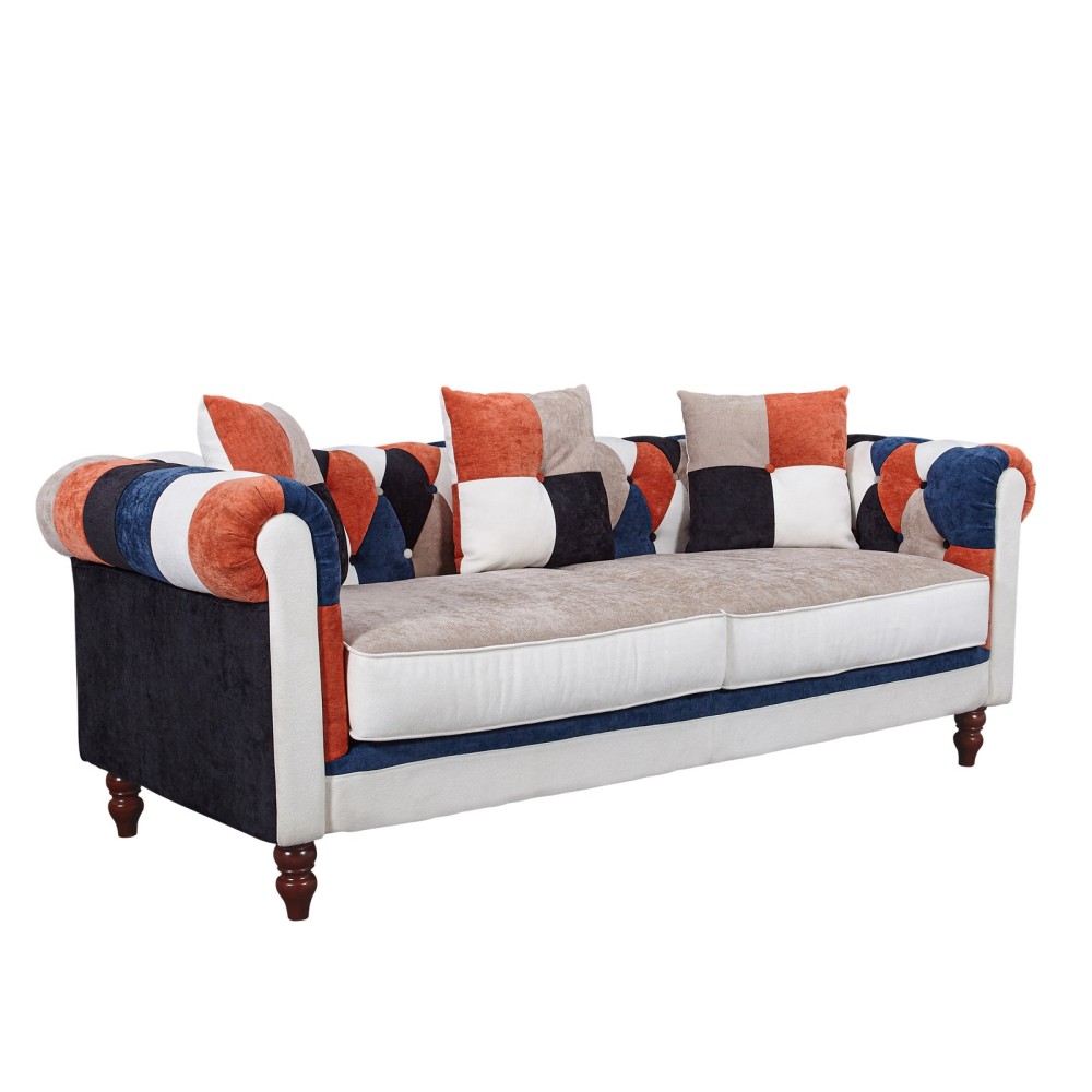 Canapé  Chesterfield Patchwork 3 Places