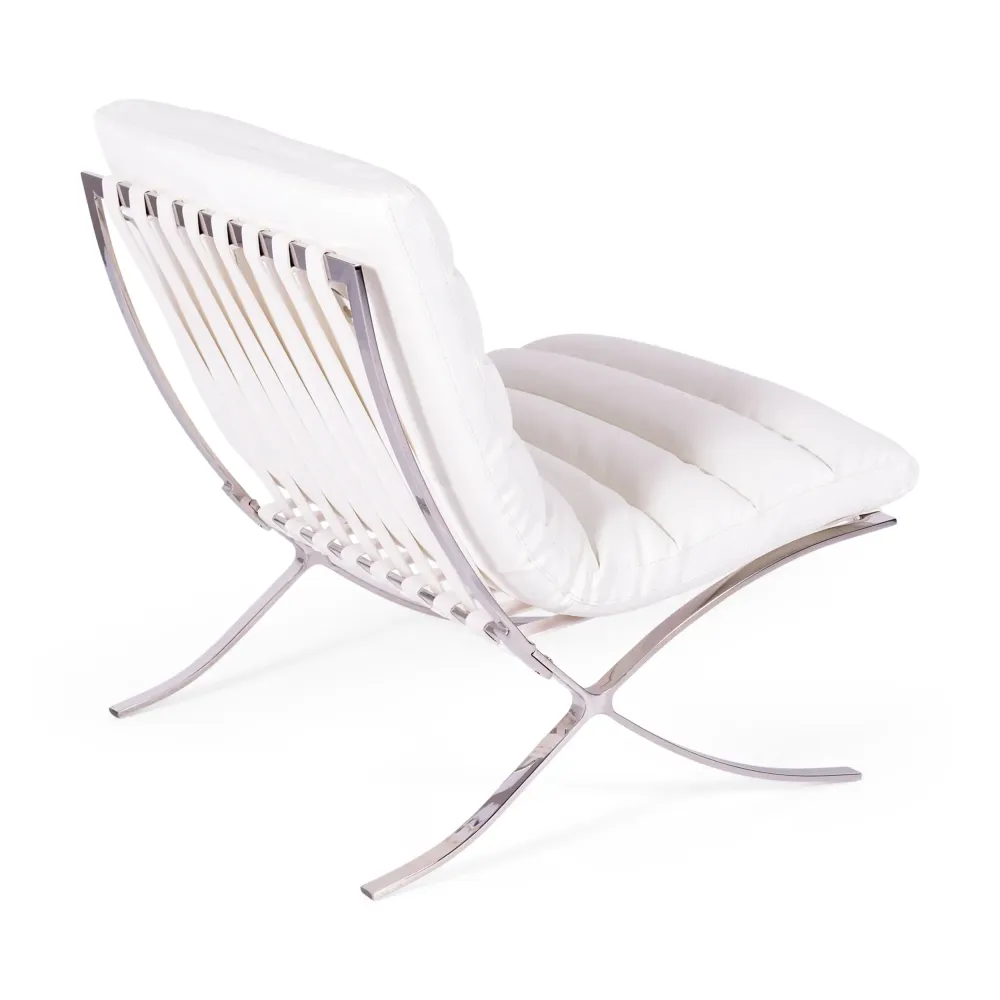 Sedia imitazione Barcellona di Mies Van Der Rohe - Mobilie Design
