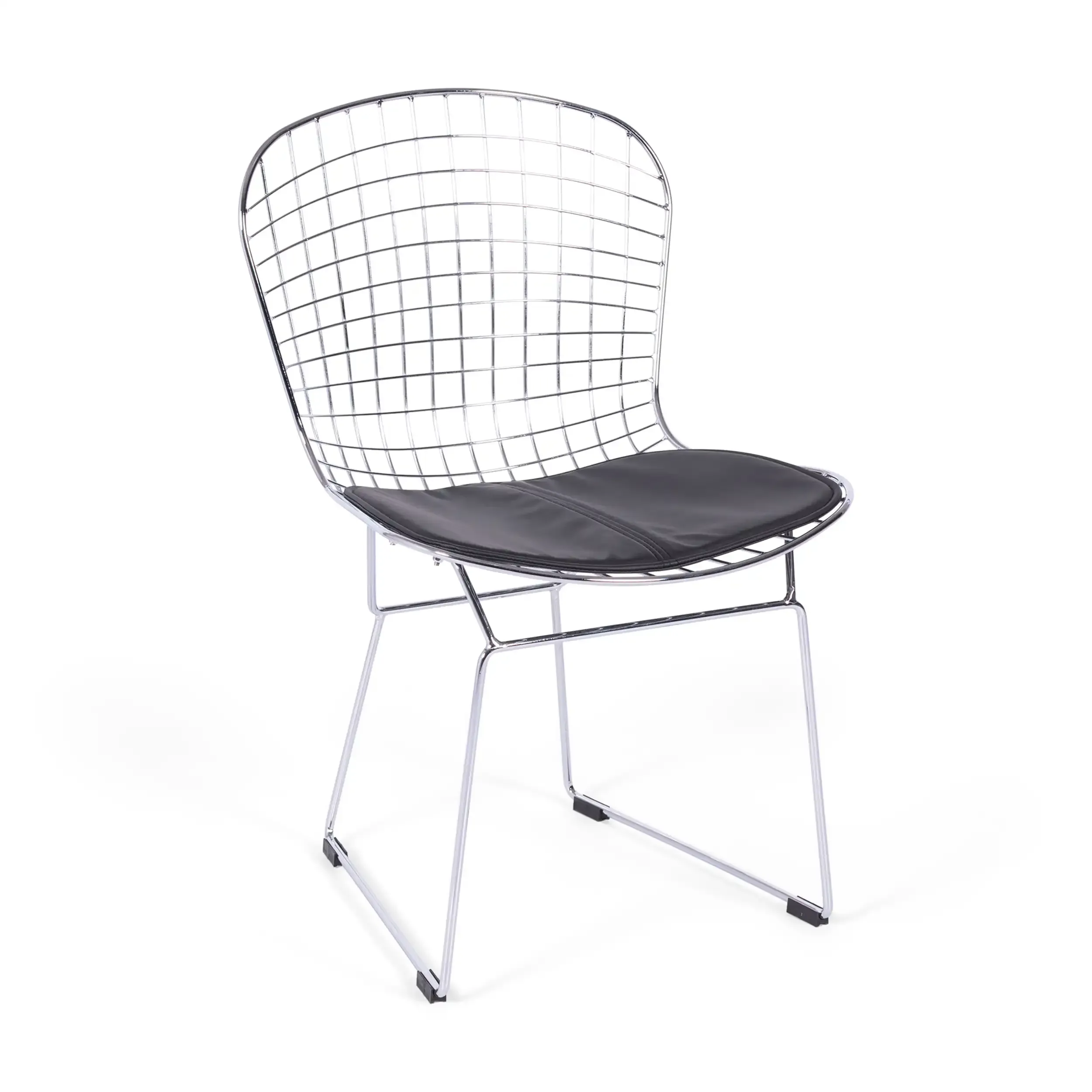 Inspirazione Sedia Bertoia Cromata - Sedia Industriale - Mobiliedesign