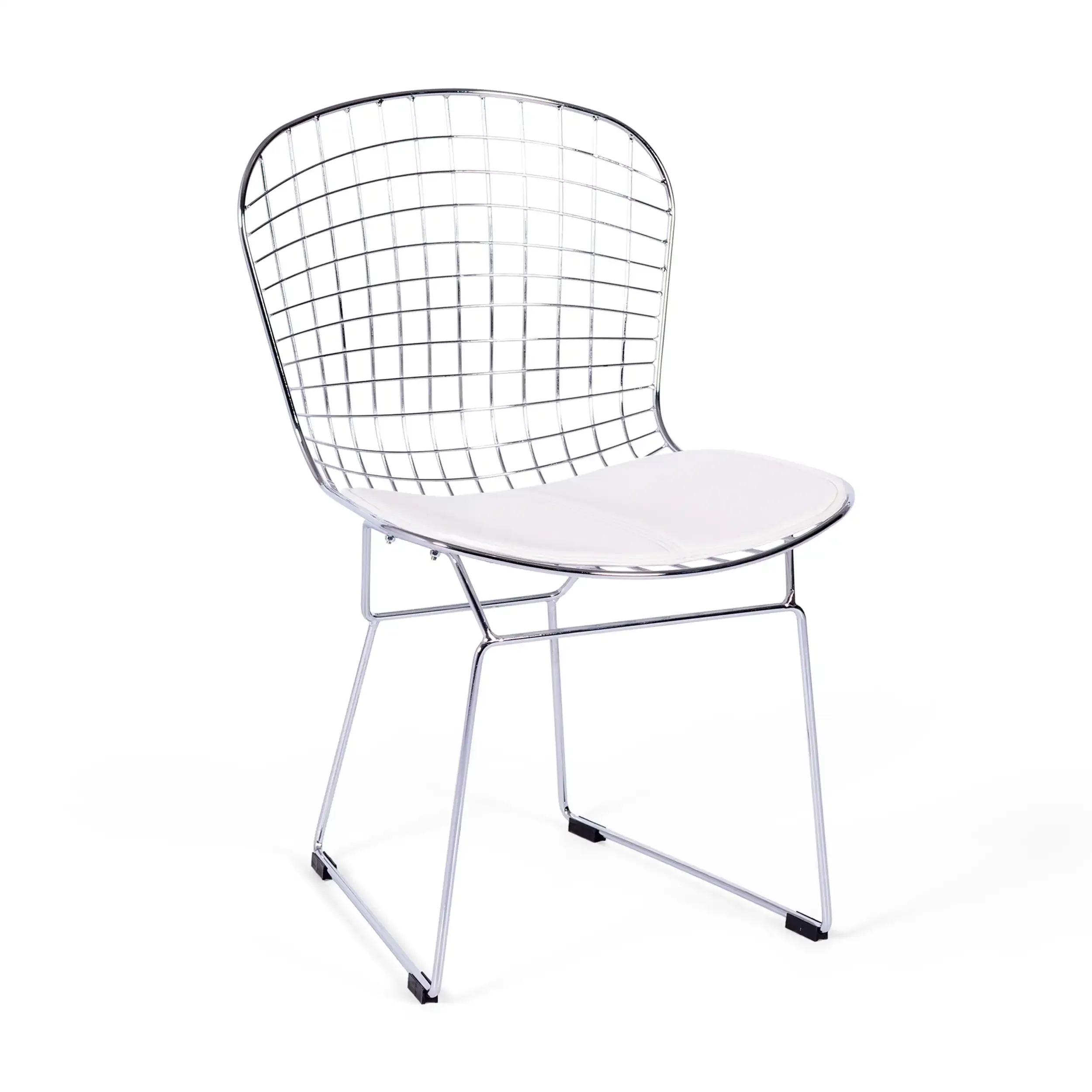 Inspirazione Sedia Bertoia Cromata - Sedia Industriale - Mobiliedesign