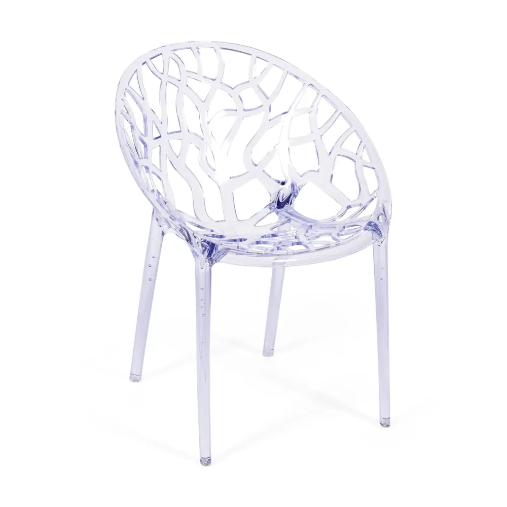 Sedia da esterno trasparente Chrystal Replica