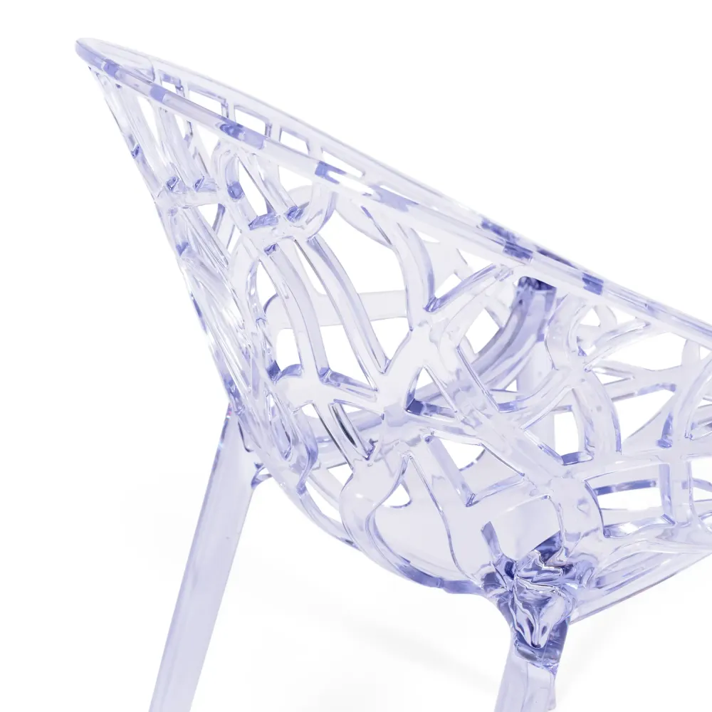 Sedia da esterno trasparente Chrystal Replica