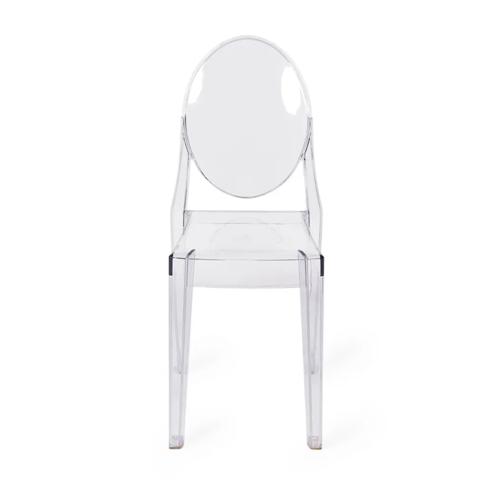 Replica della sedia Victoria Ghost di Phillipe Starck