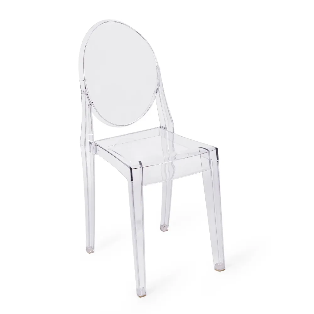 Replica della sedia Victoria Ghost di Phillipe Starck