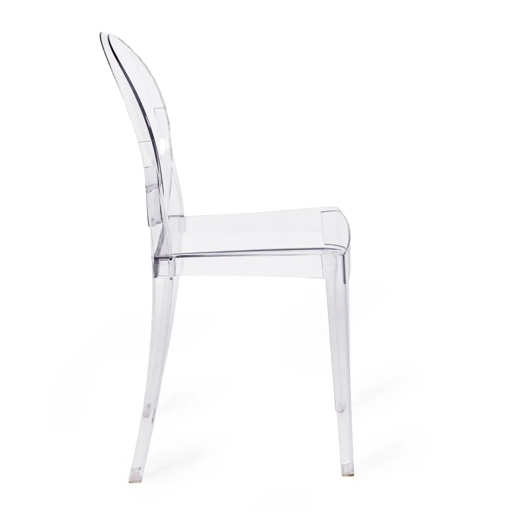 Replica della sedia Victoria Ghost di Phillipe Starck
