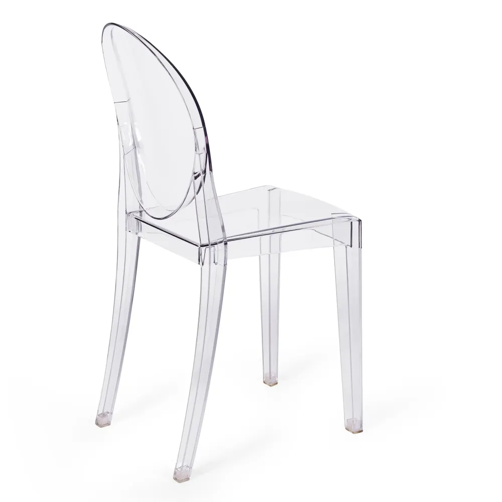Replica della sedia Victoria Ghost di Phillipe Starck