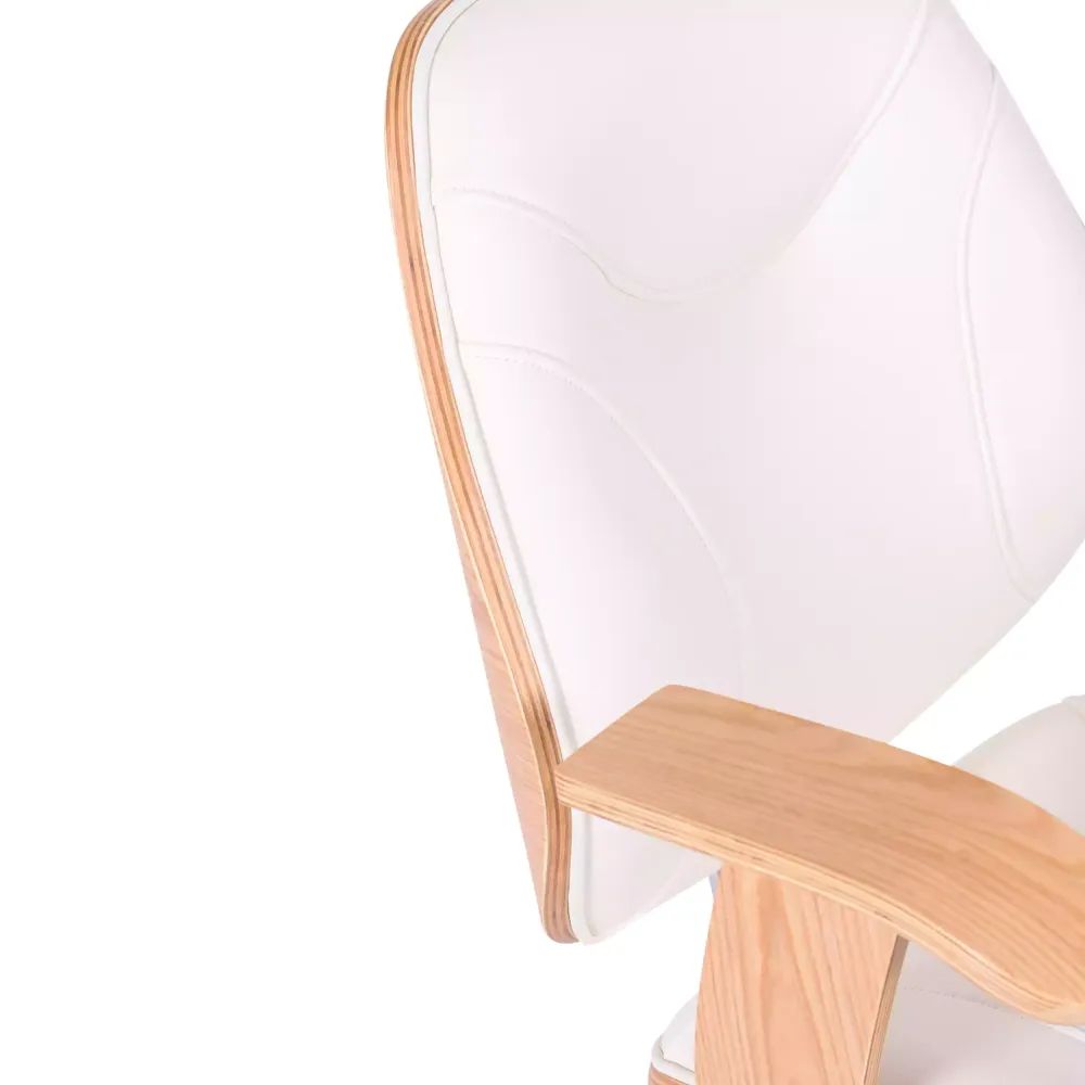Sedia da ufficio Cambridge in legno chiaro - Mueble design