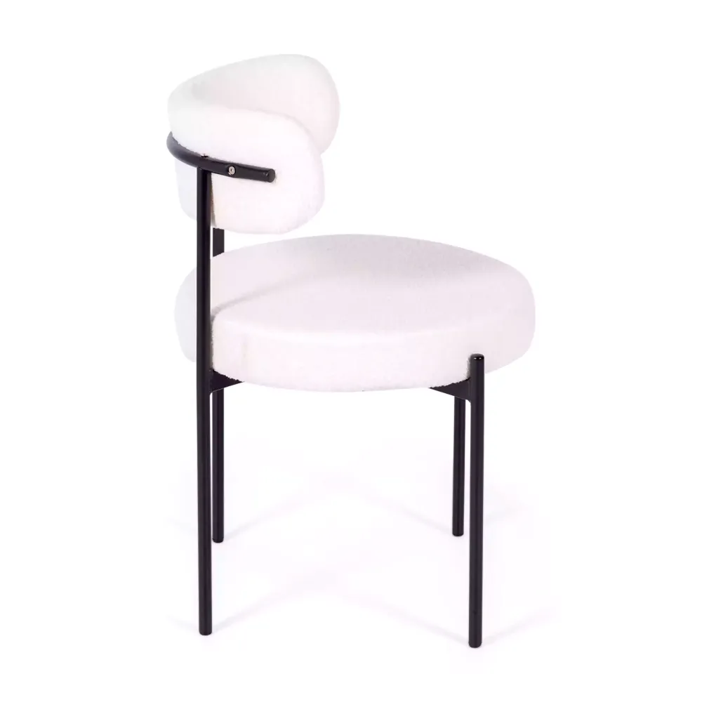Sedia Lenin rivestita in velluto - design elegante e moderno 🪑