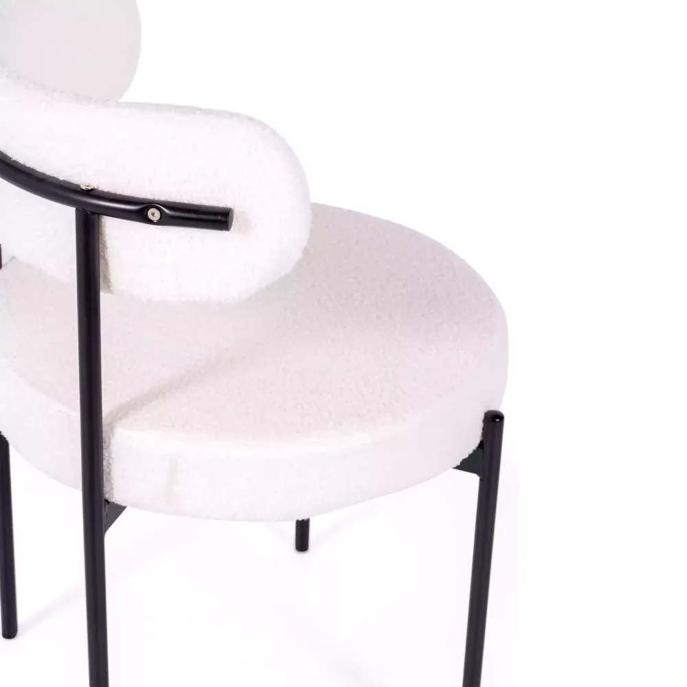 Sedia Lenin rivestita in velluto - design elegante e moderno 🪑