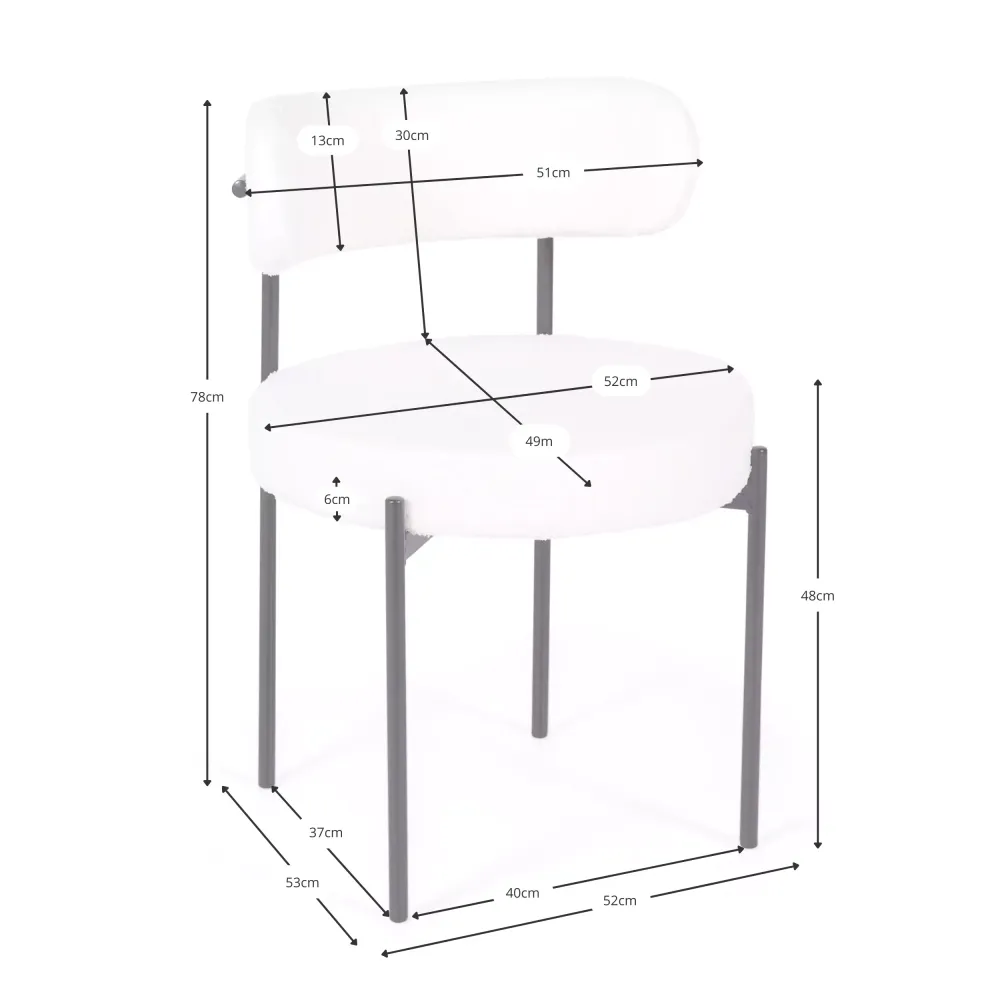 Sedia Lenin rivestita in velluto - design elegante e moderno 🪑