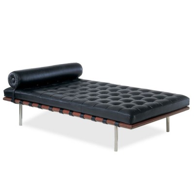 Réplica cama de día Barcelona Daybed Cognac