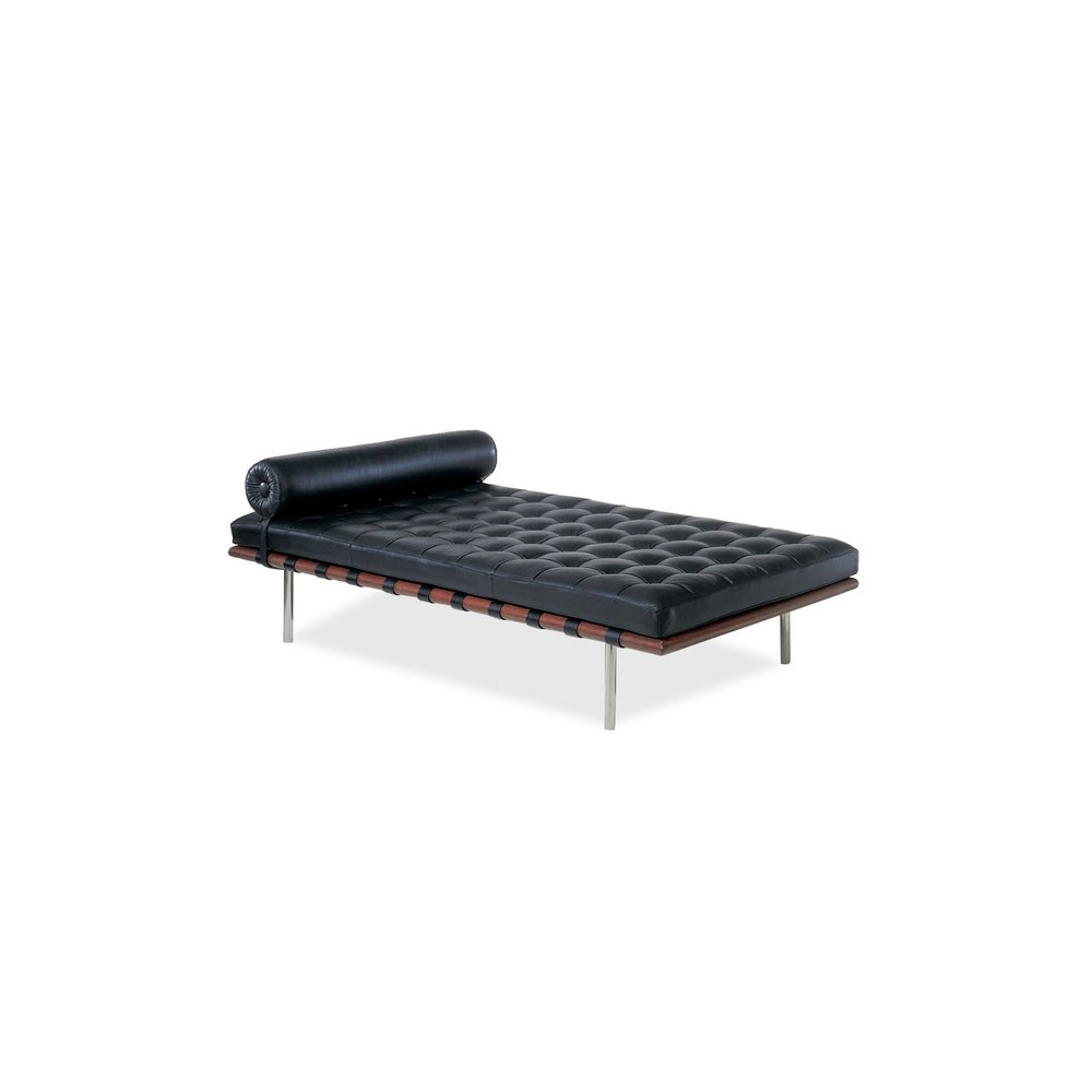 Réplica cama de día Barcelona Daybed Cognac