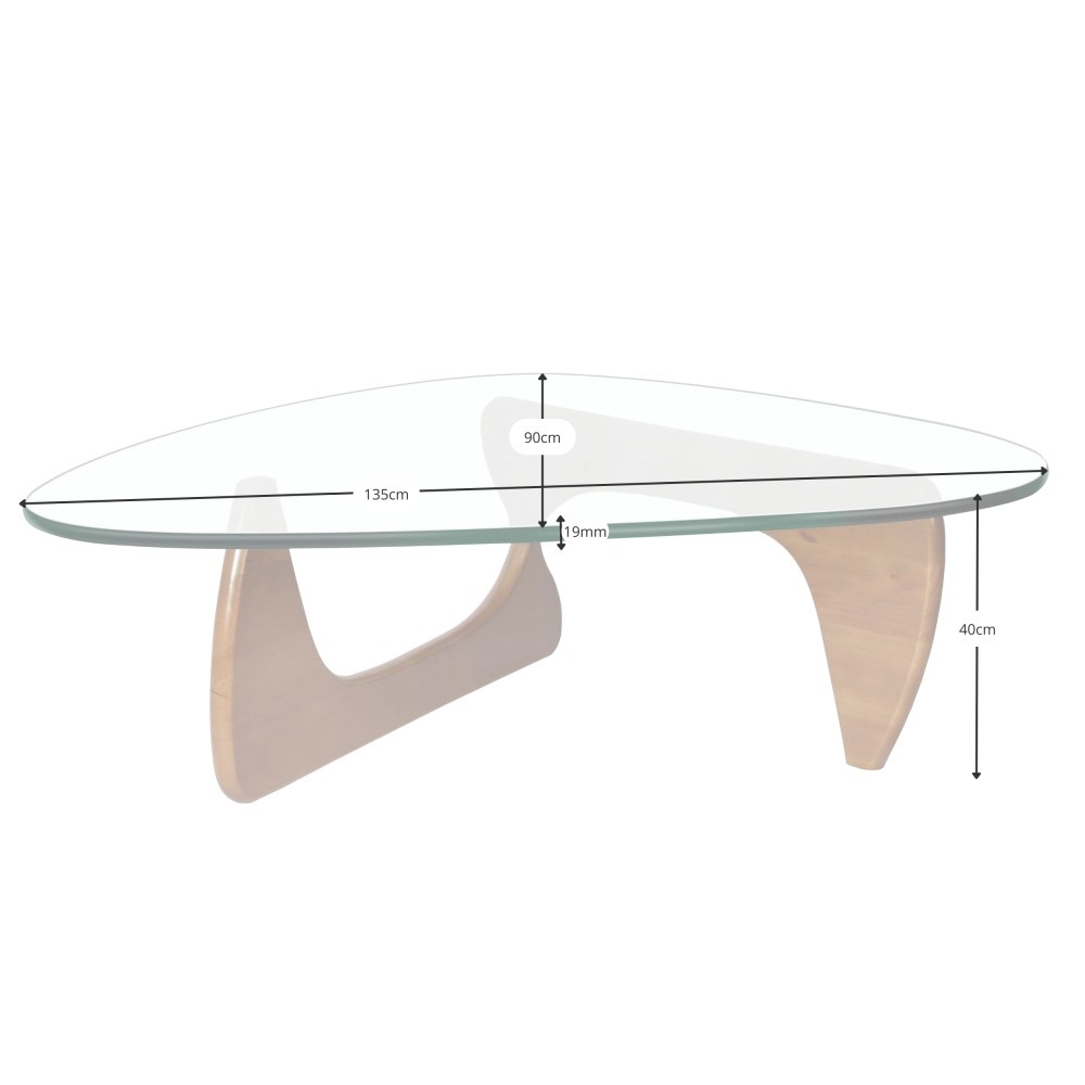 Replica del tavolino Noguchi Coffee - Mobilie Design