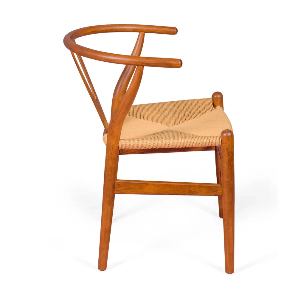 Inspirazione sedia Wishbone in Noce - Sedie nordiche - Mobiliedesign