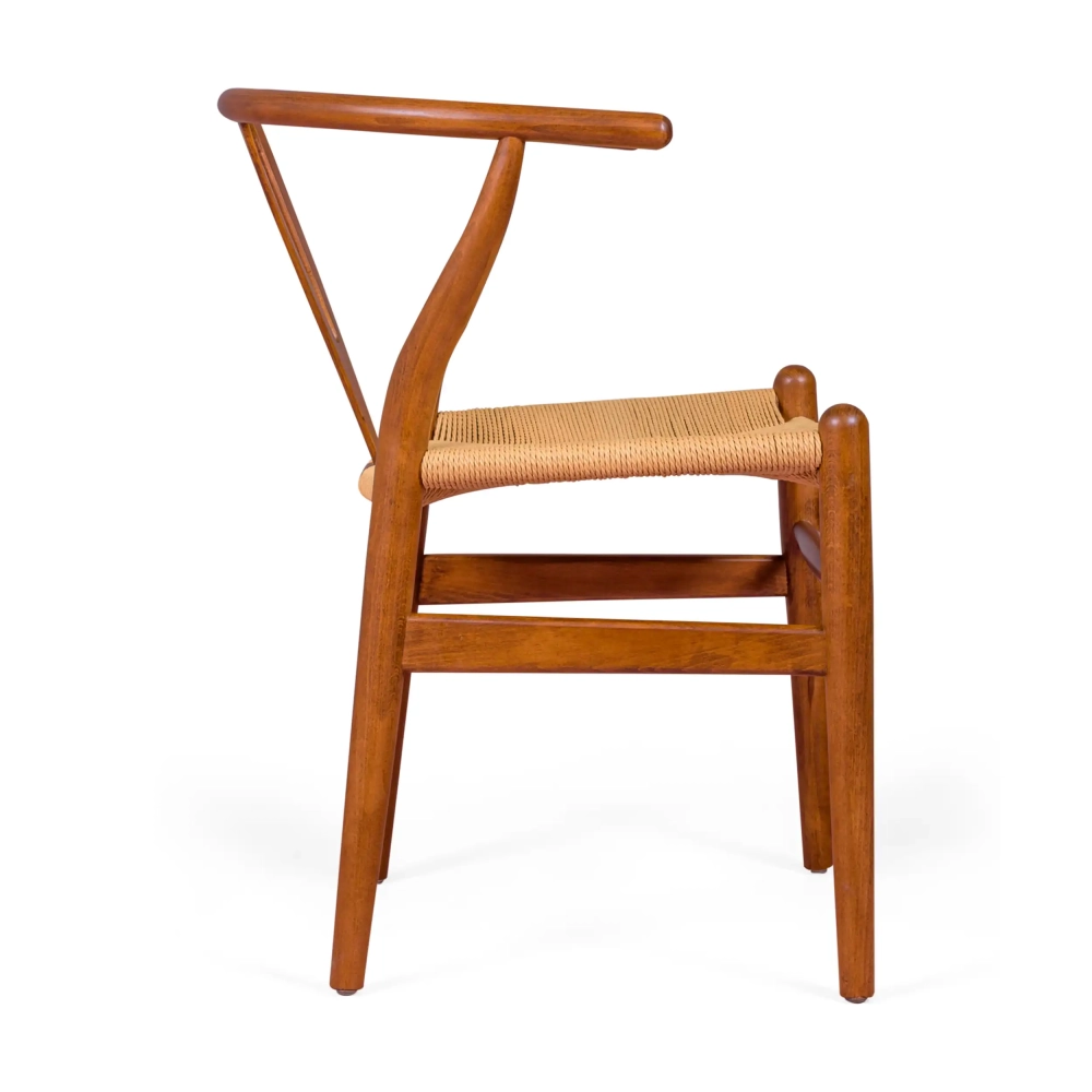 Inspirazione sedia Wishbone in Noce - Sedie nordiche - Mobiliedesign