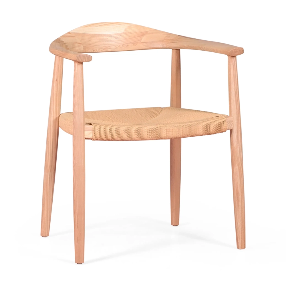 Replica della Sedia di Hans J. Wegner in legno di frassino