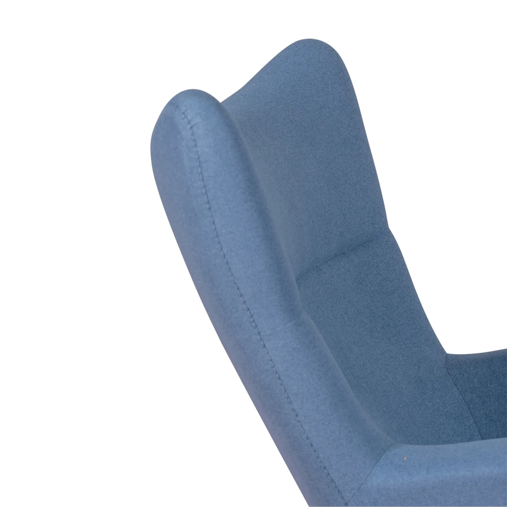 Replica della poltrona Wing CH445 del designer Hans J. Wegner