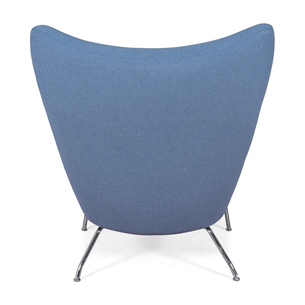 Replica della poltrona Wing CH445 del designer Hans J. Wegner