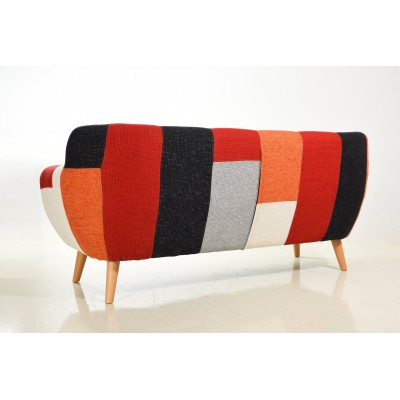 furmod The Club Patchwork Colors Sofa "3 Seater"