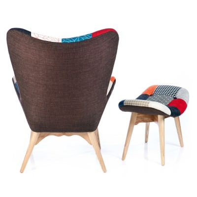 furmod Fauteuil Featherston Patchwork "Nieuwe Editie"