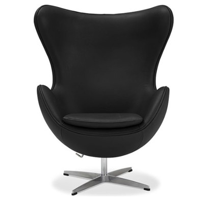 Réplica Silla Egg Chair de Piel del diseñador Arne Jacobsen