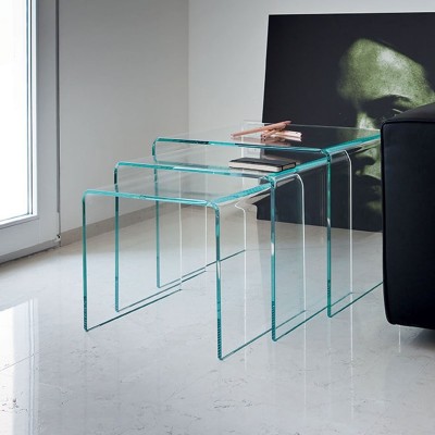 PLOTU GLASS TABLE