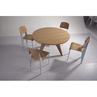 furmod Table Gueridon Prouve Style (100 cm)