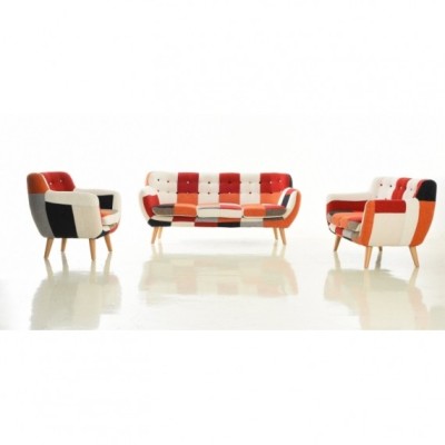 furmod The Club Patchwork Colors Sofa "2 Seater"