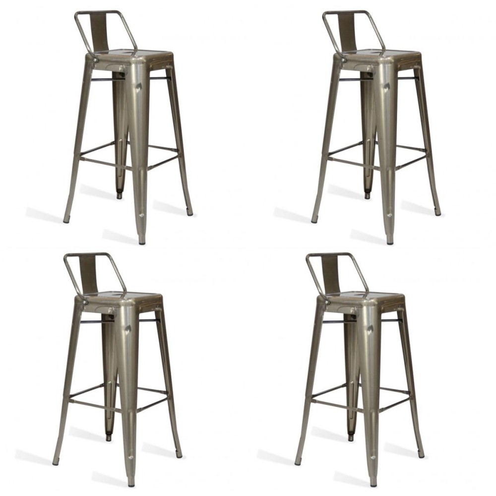 Pack 4 Hocker Bistro LB Icon Möbel