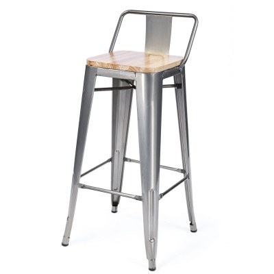 Industrial stool Bistro LB Style Wood