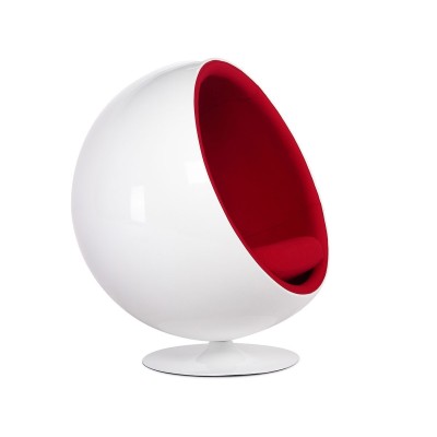 Replica Ball Chair em Cashmere por Eero Aarnio