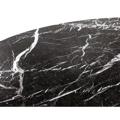 Réplica Mesa Tulip Side en mármol de marquina