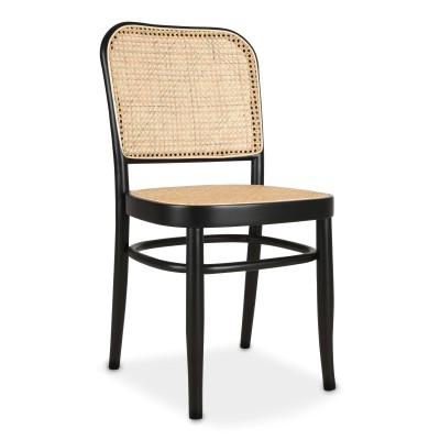 Moulin Chair In Natural Rattan retro style