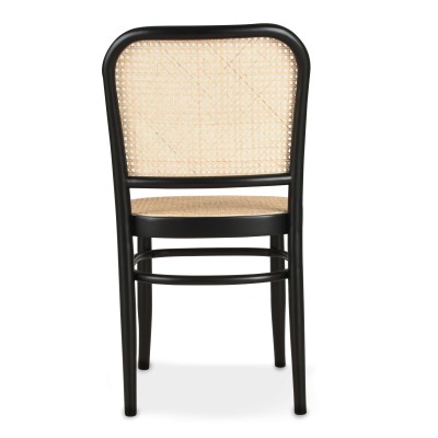 Moulin Chair In Natural Rattan retro style