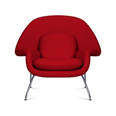 Réplique de la chaise Womb du designer Eero Saarinen