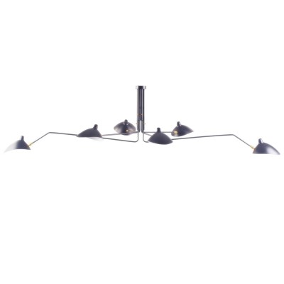 Inspiratie van de Mouille Pendant 6 Arms Lamp