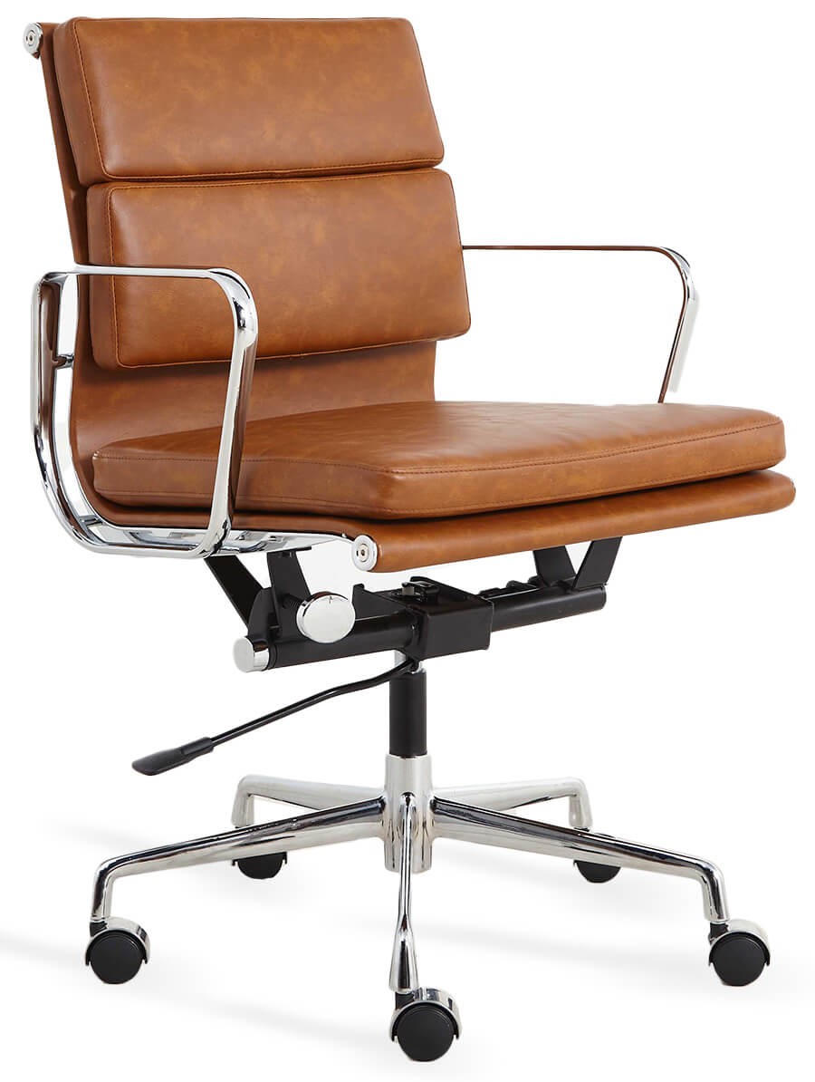 Sedia Soft Pad in similpelle - Sedie da ufficio - Mobilie Design