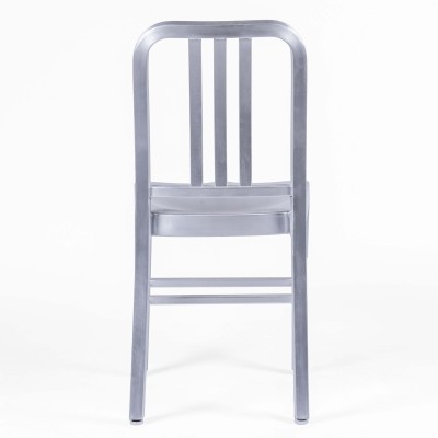 Navy Army chair replica in aluminum