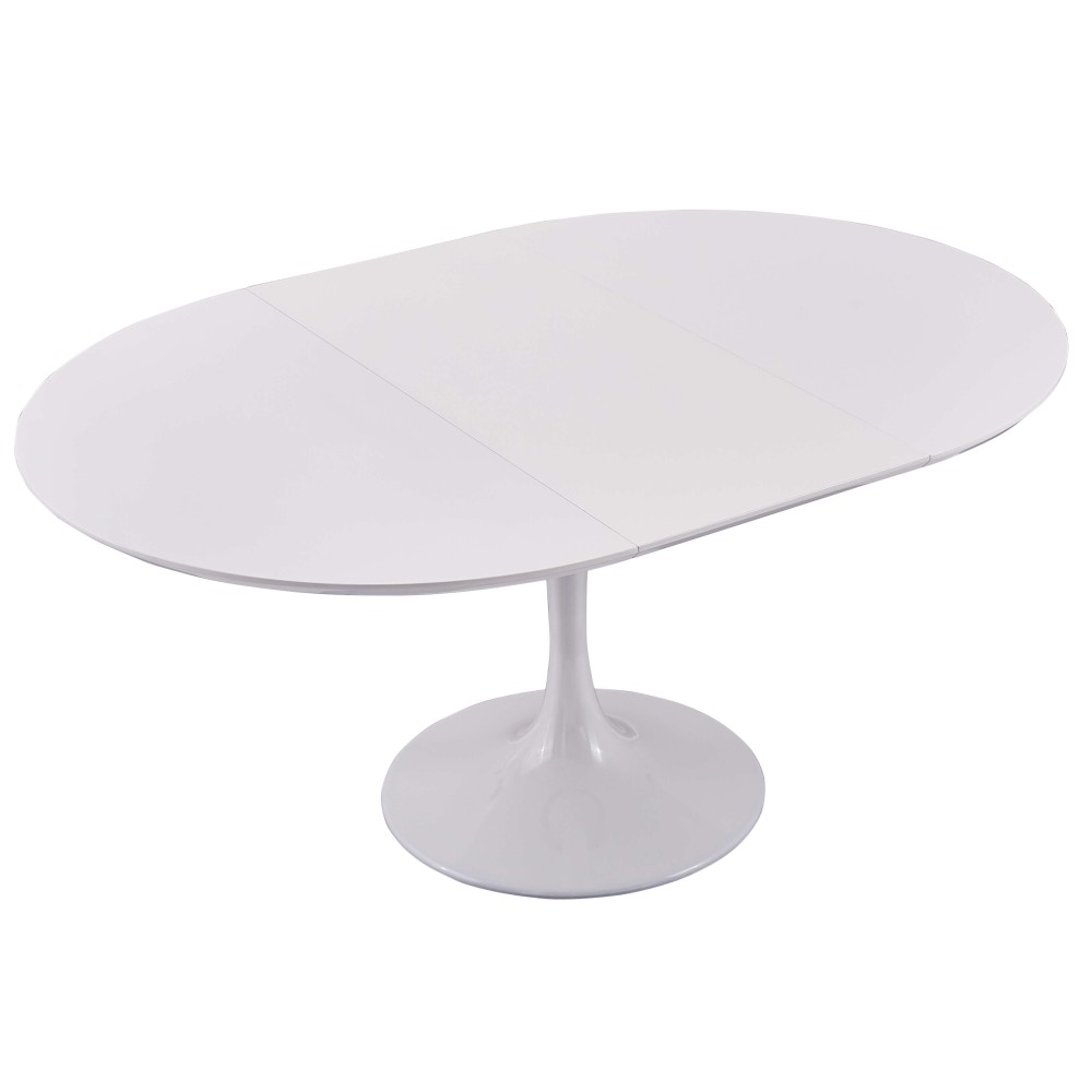 Réplique de table de salle à manger tulipe extensible Eero Saarinen