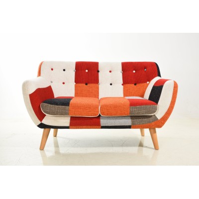 furmod The Club Patchwork Colors Sofa "2 Seater"