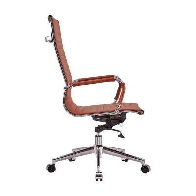 Chaise de bureau Alu Highback en similicuir