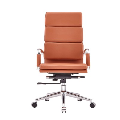 Chaise De Bureau Soft Pad Highback En Similicuir