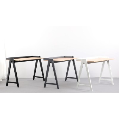 Pop Desk Table with Lacquered Legs in a modern style