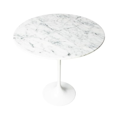 Beistelltisch Tulip Side aus Carrara Marmor